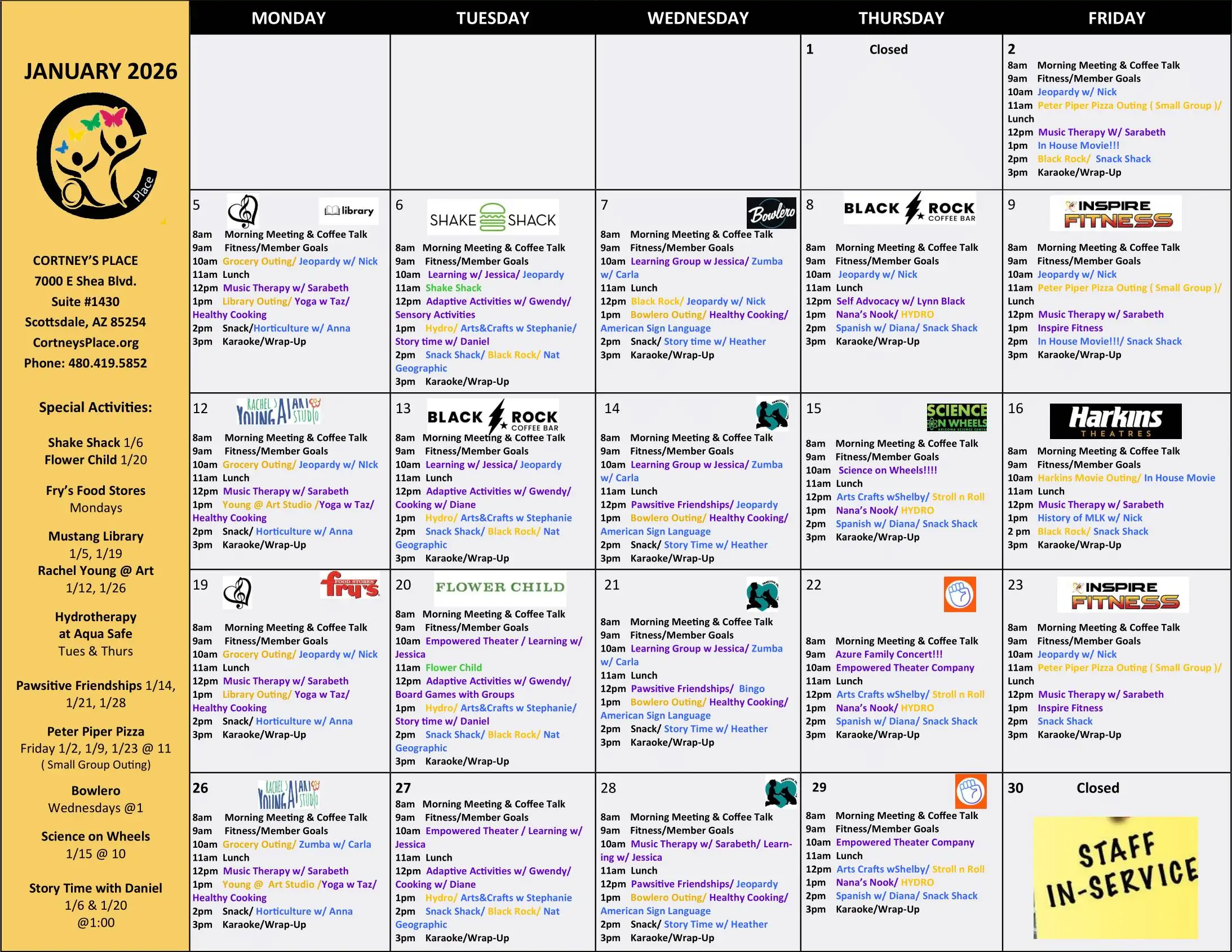 January 2026 Official Calendar-1
