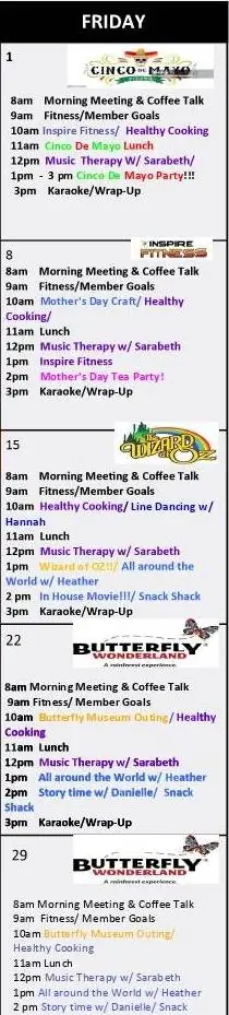 Friday May 2026 calendar Scottsdale