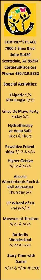 Highlights May 2026 calendar Scottsdale