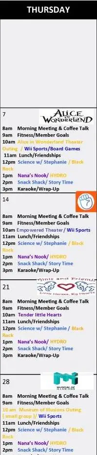 Thursday May 2026 calendar Scottsdale