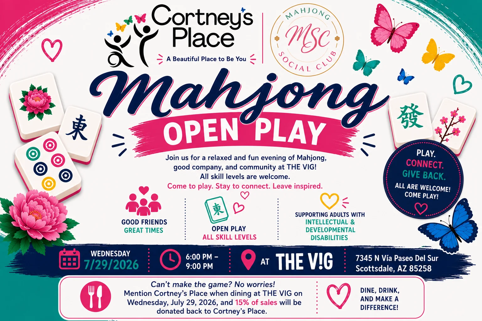 Mahjong Open Play